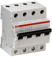 Выключатель автоматический ABB S204 4п 2А C 6кА картинка